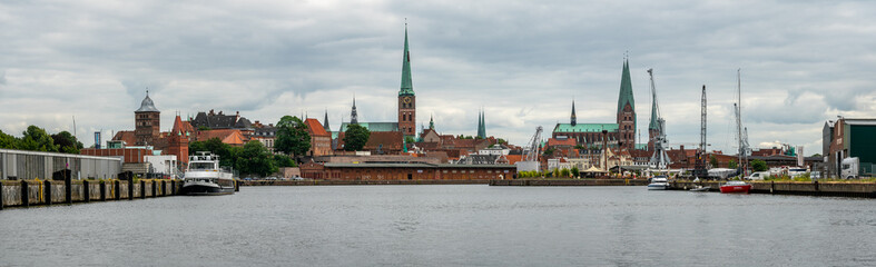 Naklejka premium sightseeing tour Lübeck