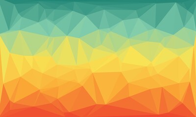 vibrant creative prismatic background with polygonal pattern