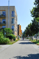 Obraz na płótnie Canvas Freiburg im Breisgau, Vauban, new residential area