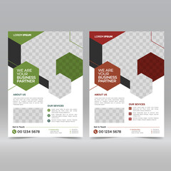 Corporate Poster, Flyer Design Template