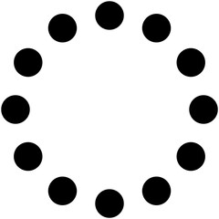 loading icon on white background