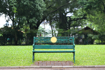 bench in the park
