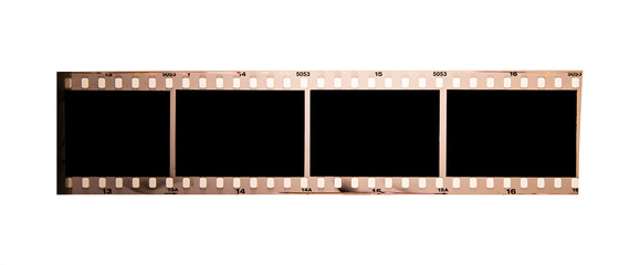 (35 mm.) film collections frame.With black space.film camera.	