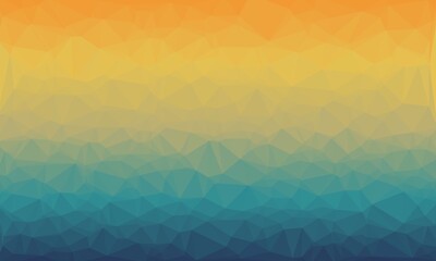 Fototapeta premium vibrant minimal multicolored polygonal background