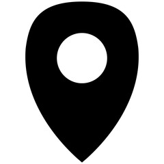 location icon on white background