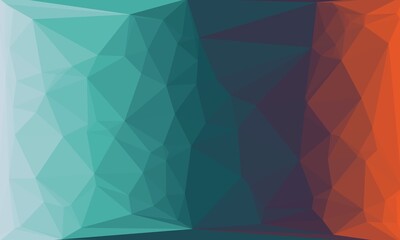 Obraz premium vibrant colorful geometric background with mosaic design