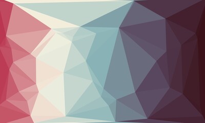 vibrant minimal multicolored polygonal background