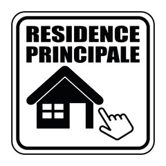 Logo résidence principale.