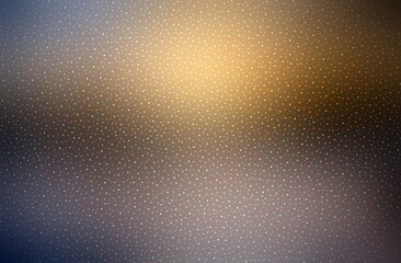 Golden sheen and shimmer on polished black background. Half transparent lens effect texture.