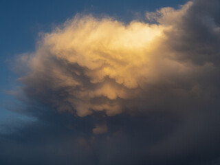clouds in the sky