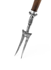Meat fork isolated on a white background.