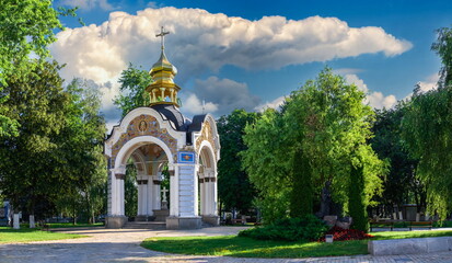 St. Michaels Golden-Domed Monastery in Kyiv, Ukraine - obrazy, fototapety, plakaty