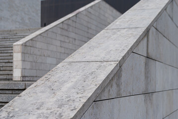 Urban landscape. Elements of urban architecture. Vilnius. Lithuania. National Art Gallery. Srairs