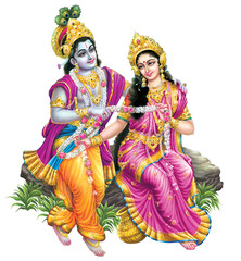 Indian God Radhakrishna, Lord Krishna, Indian Mythological Images