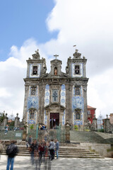 Obraz premium Santo Ildefonso Church in Porto. Portugal.