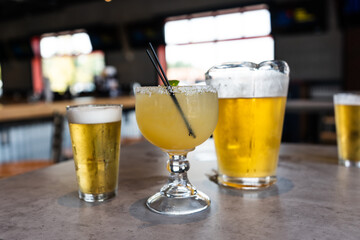 Delicious cocktail and beer options