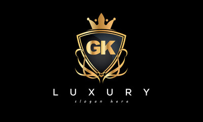 GK creative luxury letter logo