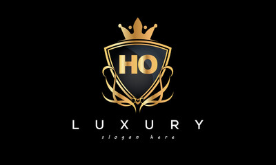 HO creative luxury letter logo