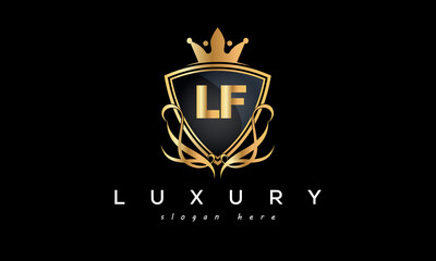 LF creative luxury letter logo