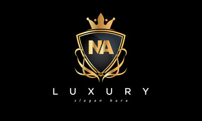 NA creative luxury letter logo