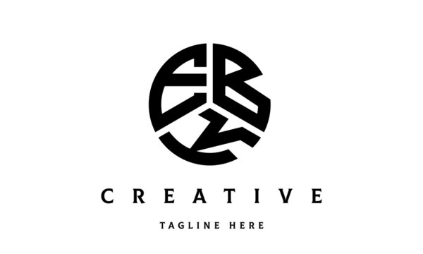 EBK creative circle three letter logo