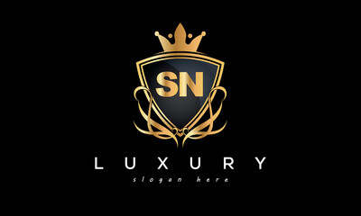 SN creative luxury letter logo