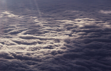 clouds from above