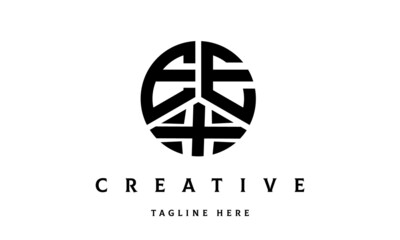 EEX creative circle three letter logo