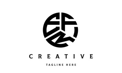 EFR creative circle three letter logo