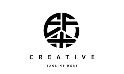 EFX creative circle three letter logo