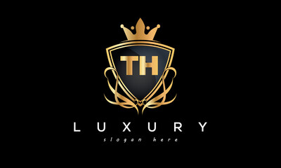 TH creative luxury letter logo