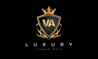VA creative luxury letter logo