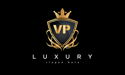 VP creative luxury letter logo