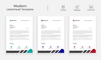  Creative Letterhead Template Design
