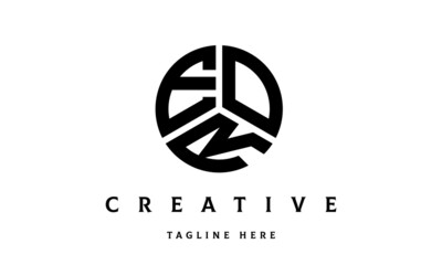 EOR creative circle three letter logo