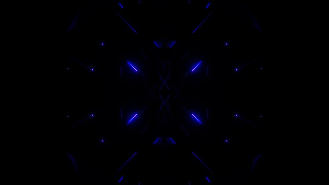 Flying through the neon lights of a sparkling tunnel. SEPT 2107