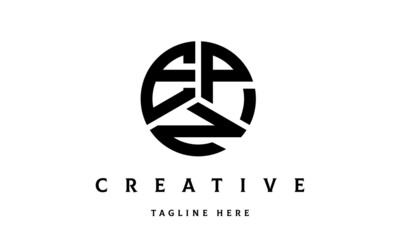EPN creative circle three letter logo