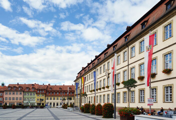 View of Old Town in Bamberg, Germany