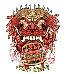 Balinese Leak illustration