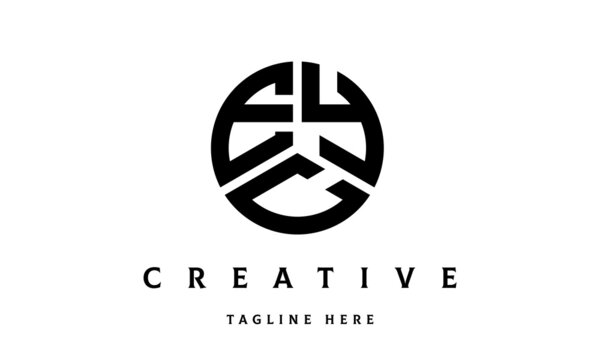 EYC creative circle three letter logo