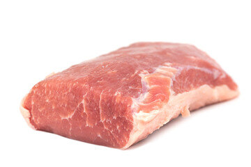 fresh piece of pork chops meat