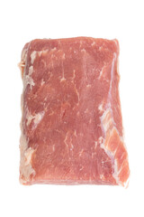 fresh piece of pork chops meat