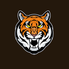 Tiger Mascot Logo Template