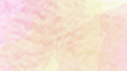 Hand painted watercolor sky and clouds, blue,lighte ,orange, white abstract watercolor background, vector illustration