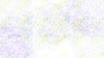 Hand painted watercolor sky and clouds, blue,lighte ,orange, white abstract watercolor background, vector illustration