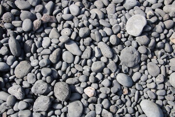 Black rock texture