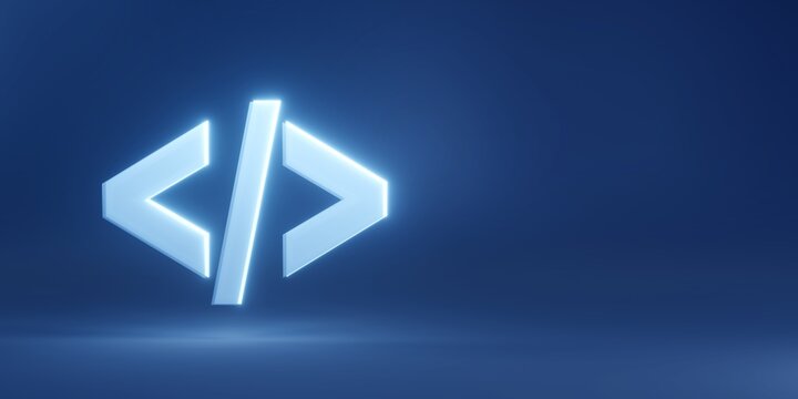 Programming symbol with copy space