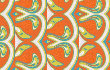 Abstract striped color textured geometric background.Seamless Ikat Pattern. Abstract background for textile design, wallpaper, surface textures, wrapping paper.
