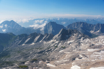 Fototapeta na wymiar Aussicht Zugspitze