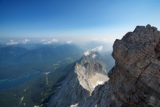 Aussicht Zugspitze